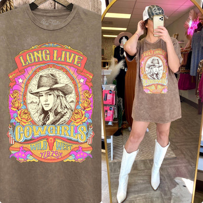 Long Live Cowgirls Graphic Tee - Millie Maes